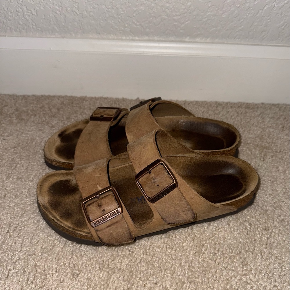Birkenstock Kids Tan Sandals